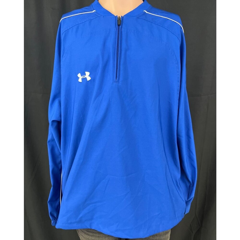 Under Armour Men's Blue Lightweight/Athletic Jacket Sz L SKU 5132